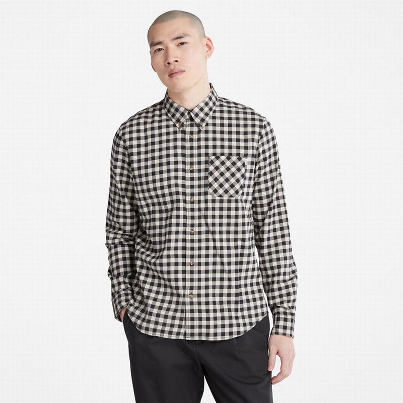 Timberland Back River Check Košulje Sive | 85215255