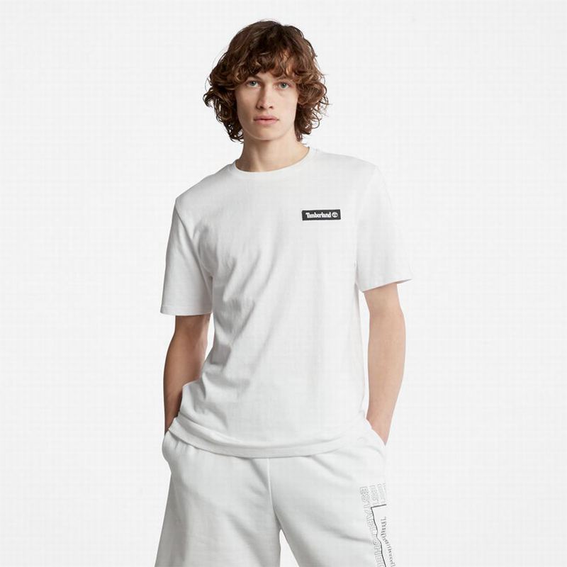 Timberland Back-graphicd Majice Bijele | 8131798