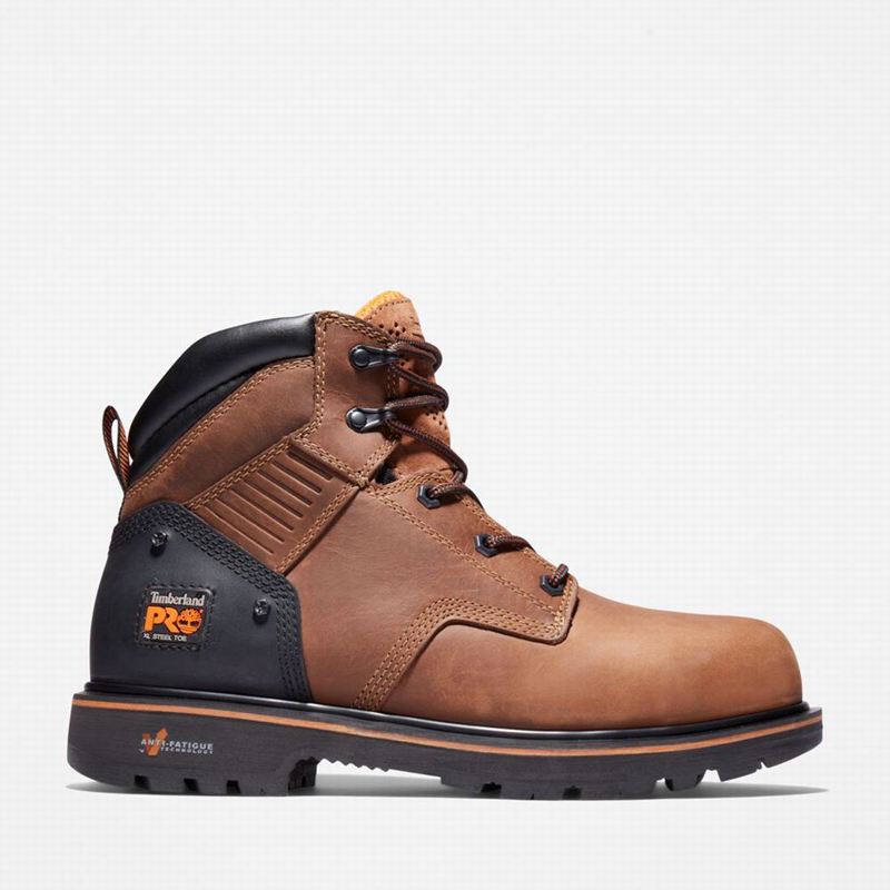 Timberland Ballast 6" Steel Toe Radne Čizme Smeđe | 77757217