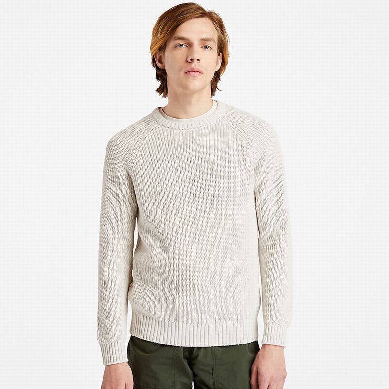 Timberland Beards Brook Crew-Neck Džemperi Bijele | 56193183