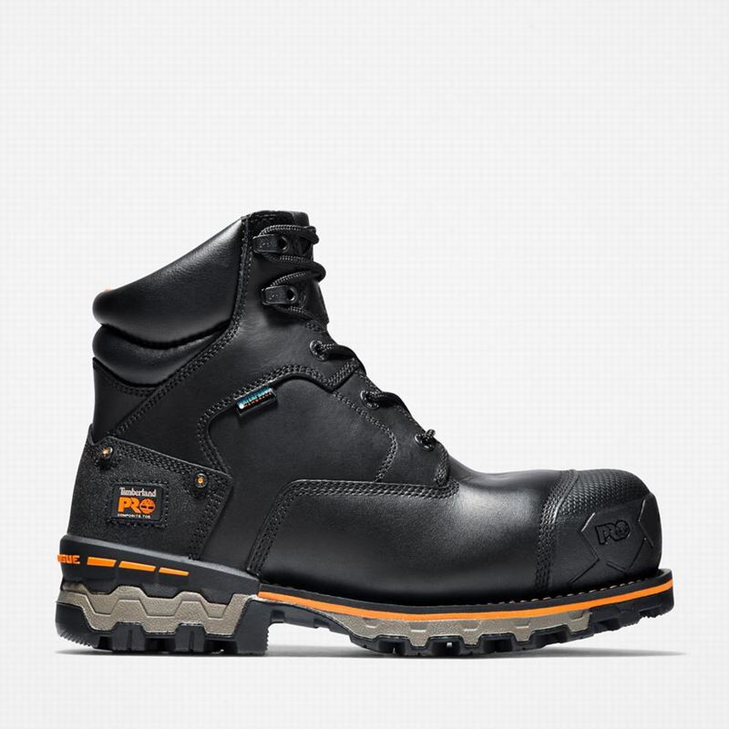 Timberland Boondock 6" Composite Toe Waterproof Radne Čizme Crne | 94057595