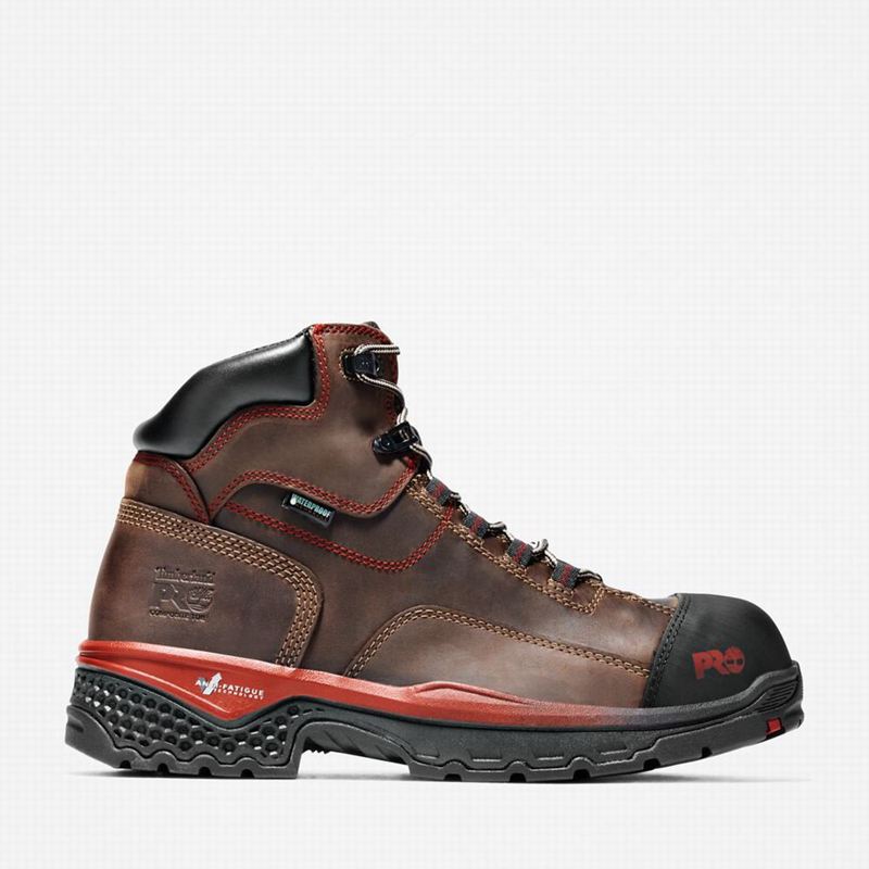 Timberland Bosshog 6" Composite Toe Waterproof Radne Čizme Smeđe | 27072672