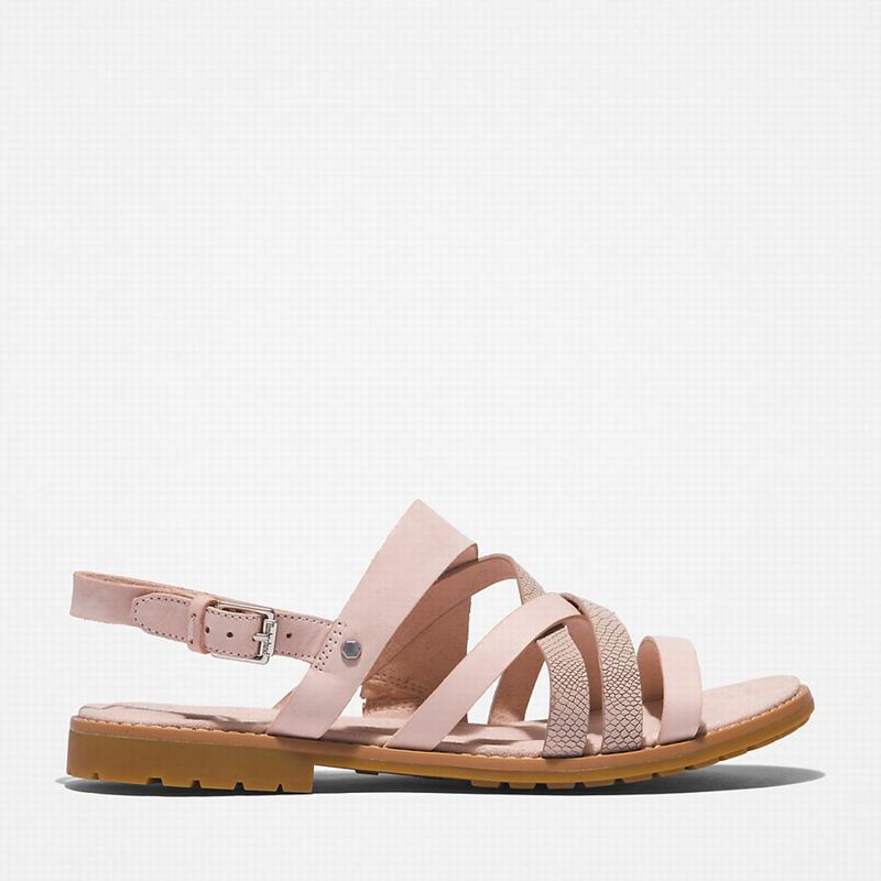 Timberland Chicago Riverside Backstrap Sandale Roze | 54428257