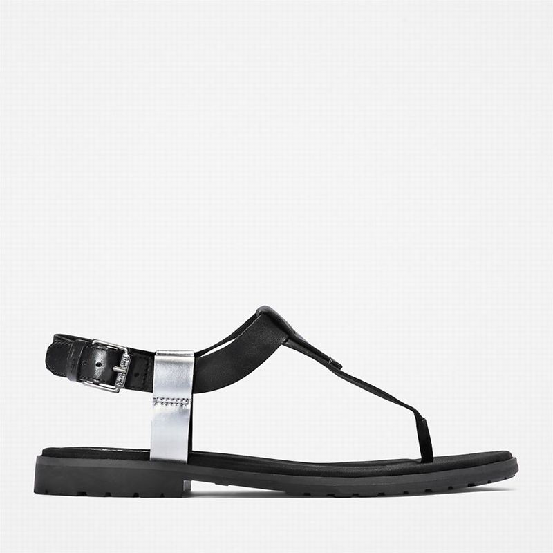 Timberland Chicago Riverside Thong Sandale Crne | 51459572