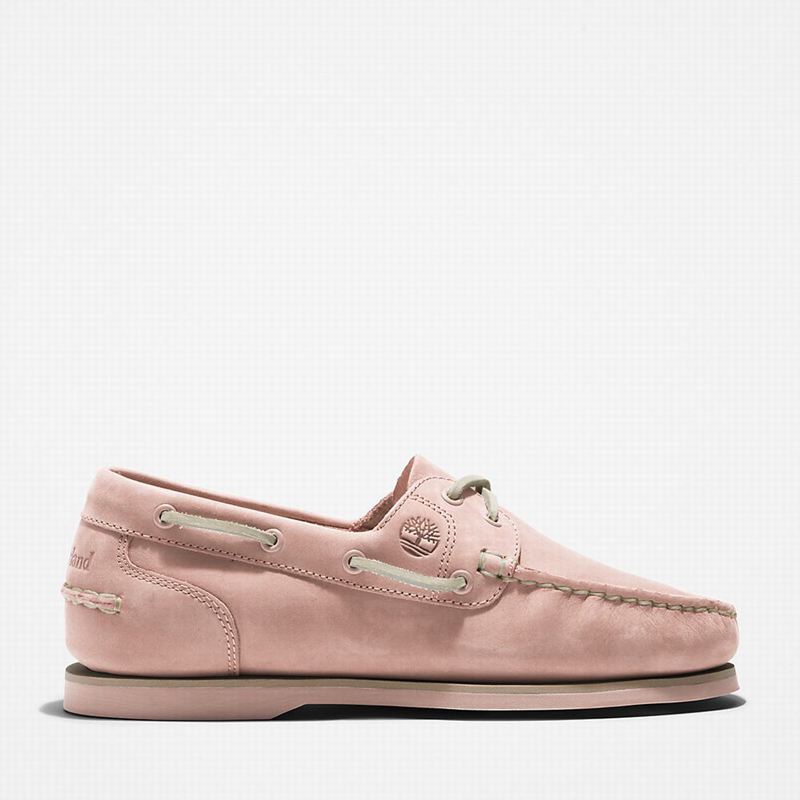 Timberland Classic 2-Eye Cipele Za Čamce Roze | 22417522
