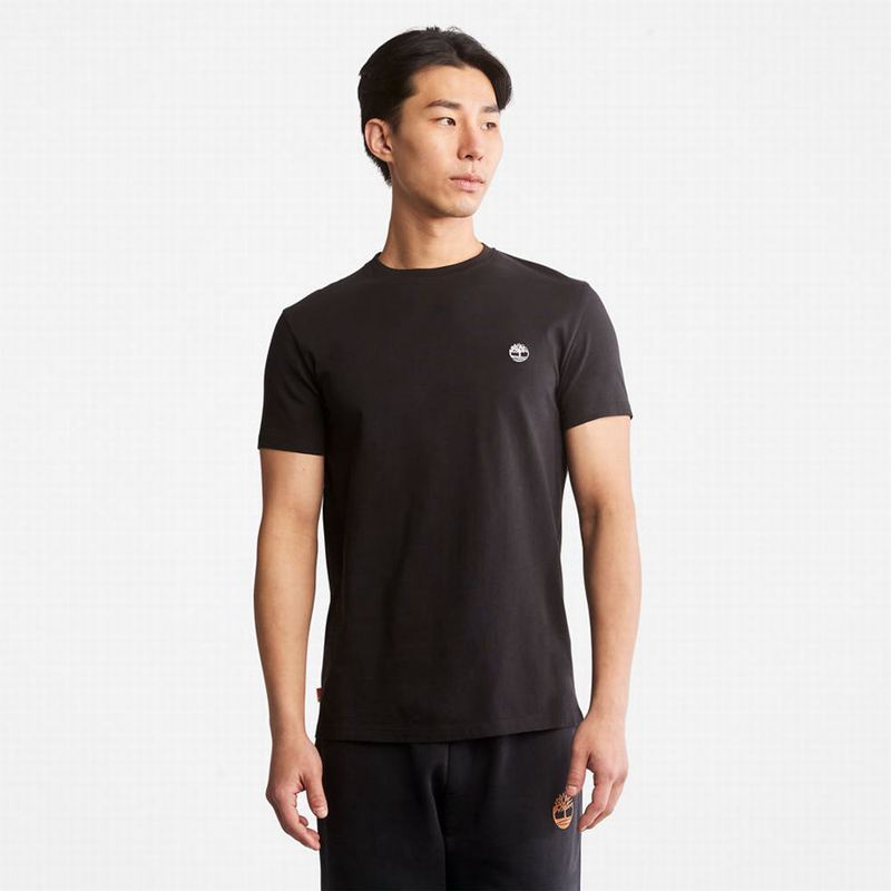 Timberland Classic Crew Majice Crne | 82569214