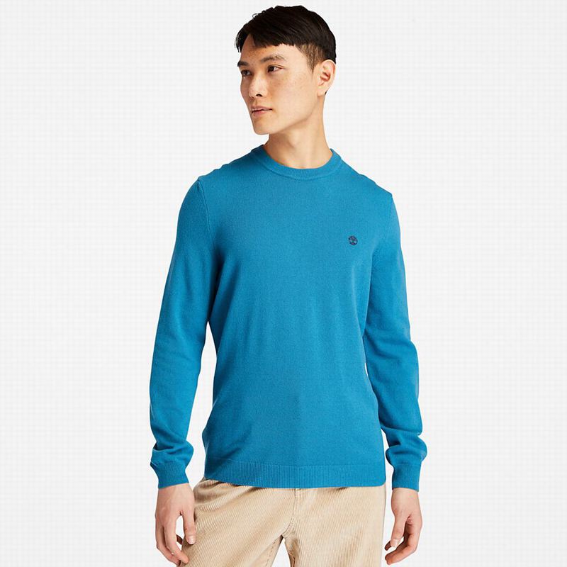 Timberland Cohas Brook Crewneck Džemperi Plave | 83096845
