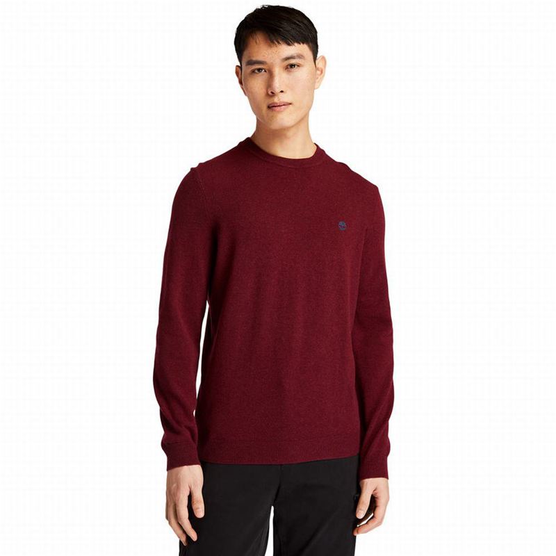 Timberland Cohas Brook Crewneck Džemperi Crvene | 99269786