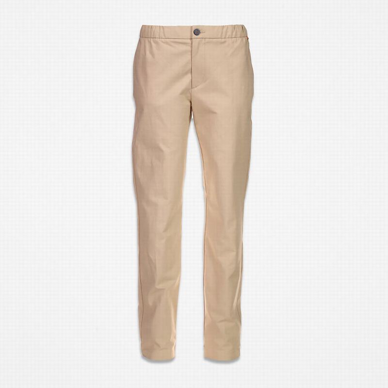 Timberland Cotton and Linen-Blend Jogger Hlače Bež | 39324919