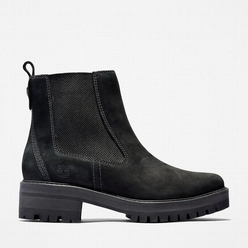 Timberland Courmayeur Valley Chelsea Čizme Crne | 2482454