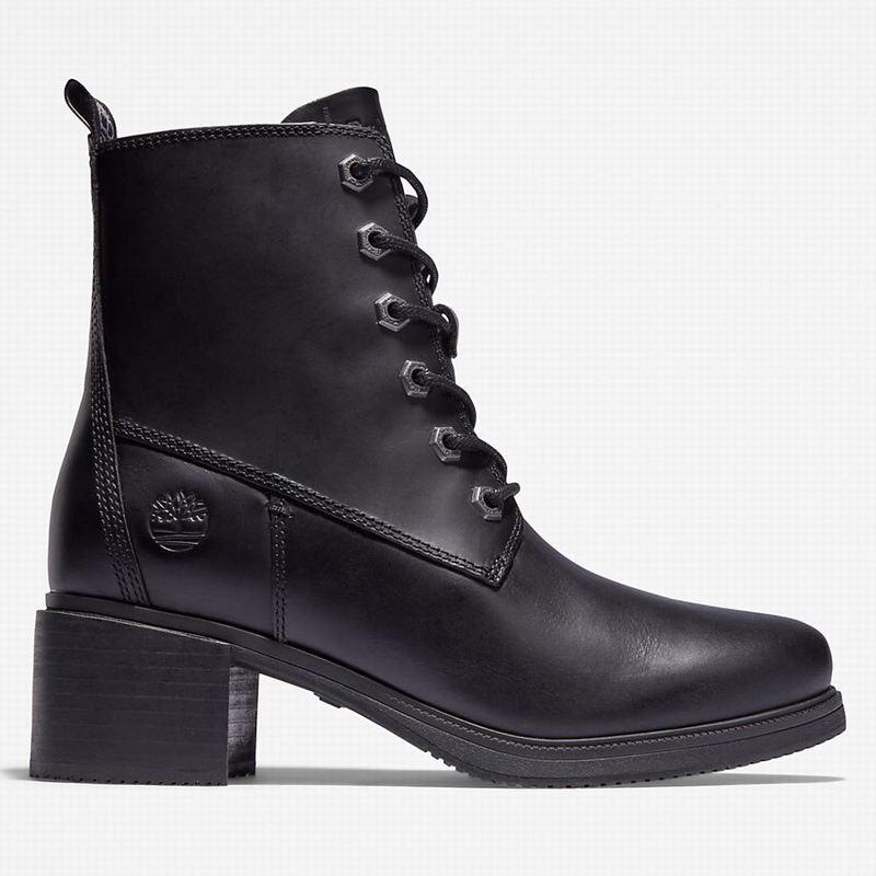 Timberland Dalston Vibe 6 Inch Čizme Crne | 94387587