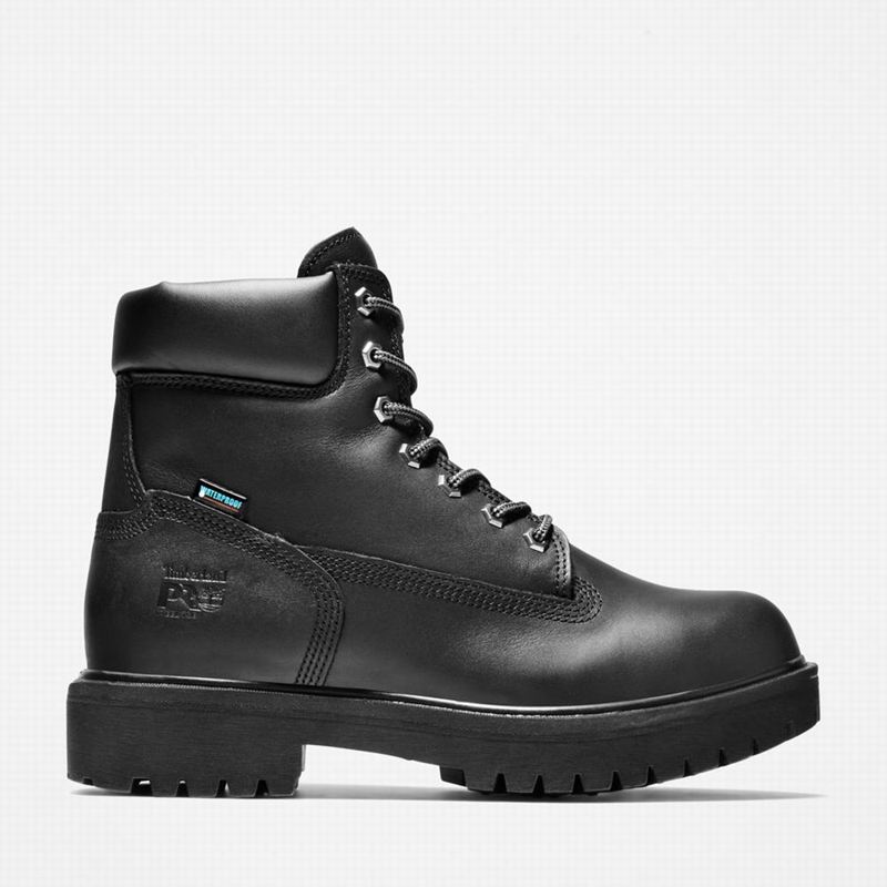 Timberland Direct Attach 6" Steel Toe Waterproof Radne Čizme Crne | 50581924