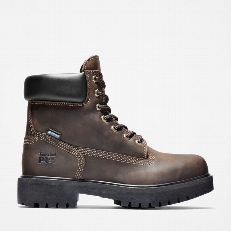 Timberland Direct Attach 6" Waterproof Radne Čizme Smeđe | 29412993