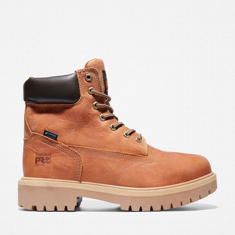 Timberland Direct Attach 6" Waterproof Radne Čizme Zlatne | 5907571