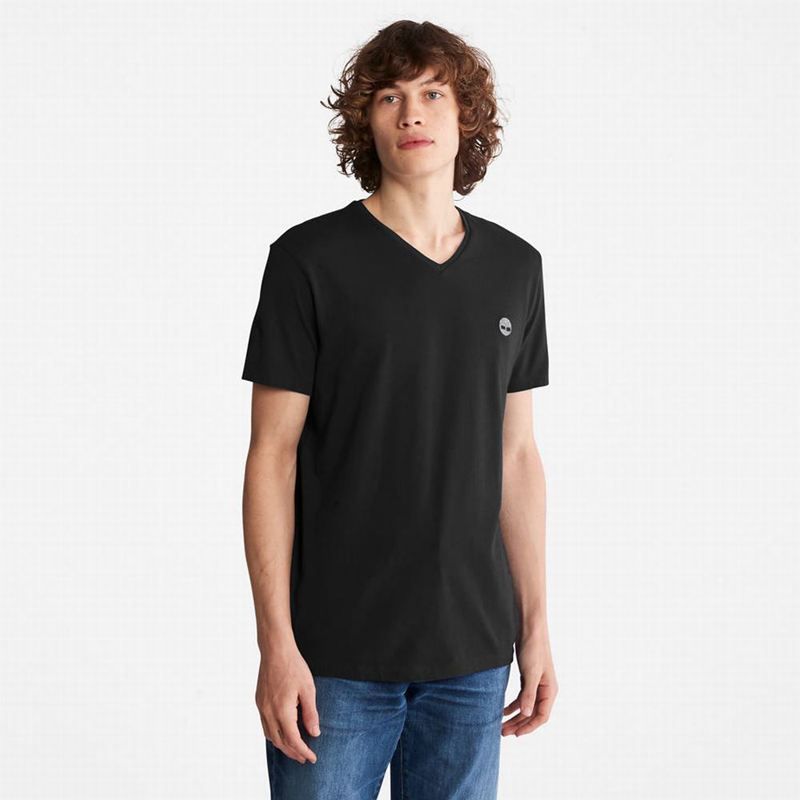 Timberland Dotted Tree-logo Majice Crne | 39589655