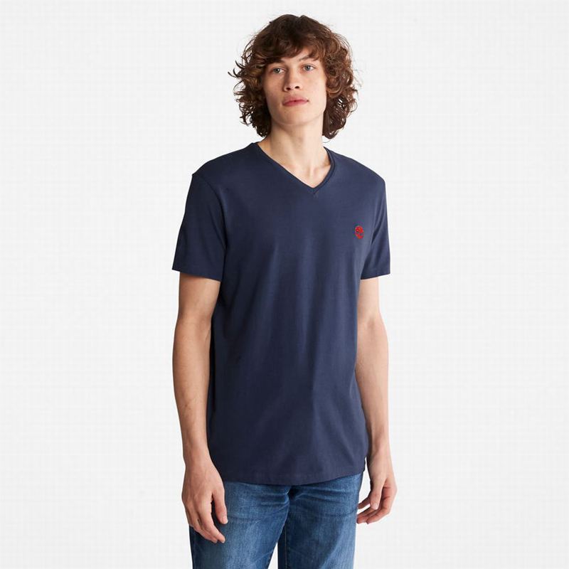 Timberland Dotted Tree-logo Majice Tamnoplave | 66369589
