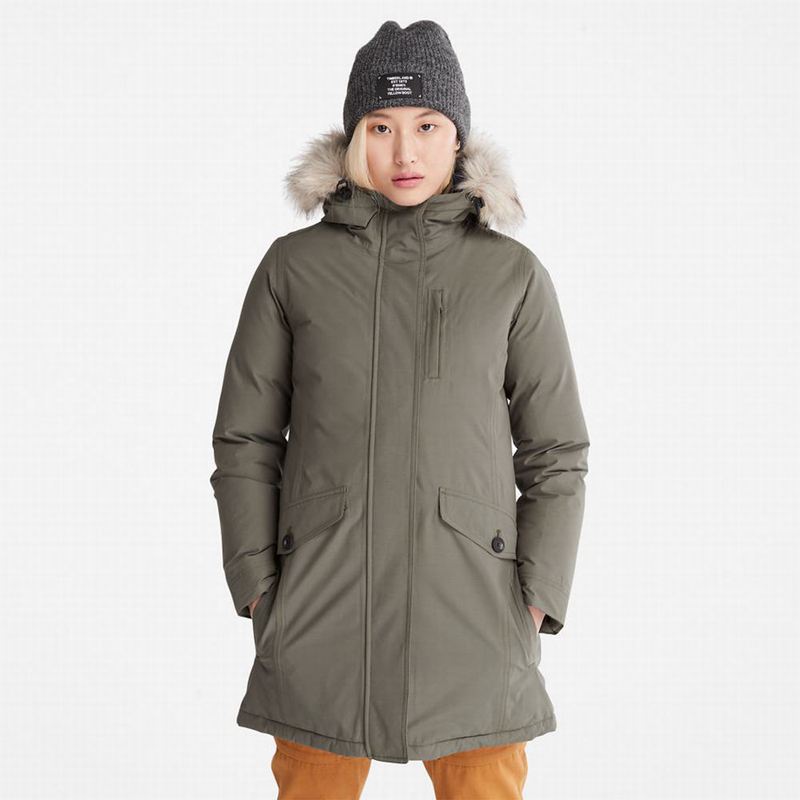 Timberland Dry Vent Waterproof Parka Sive | 69814541