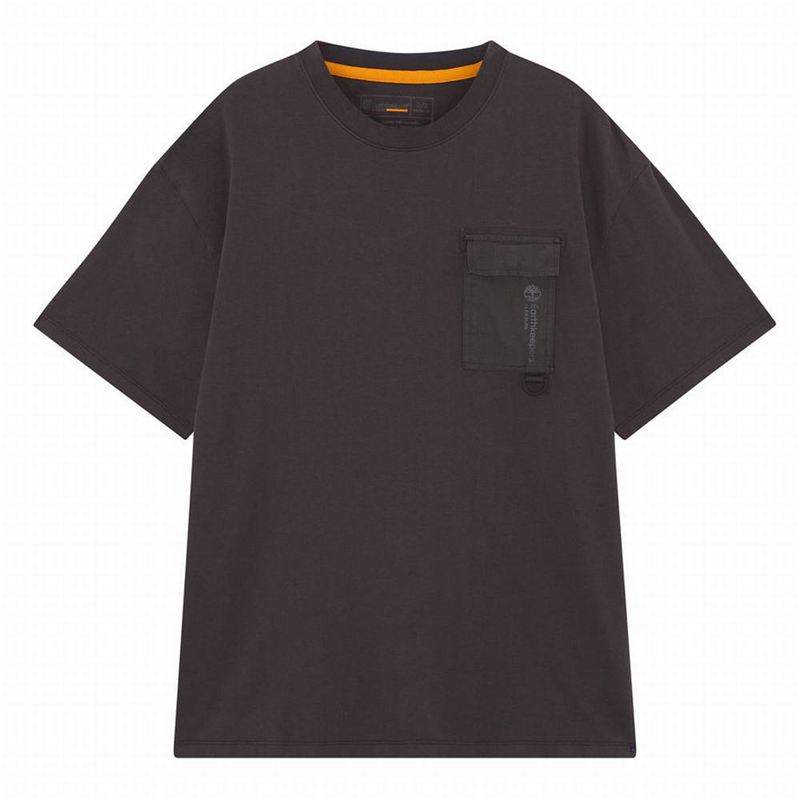 Timberland Dunstan River Crew Majice Sive | 80774627