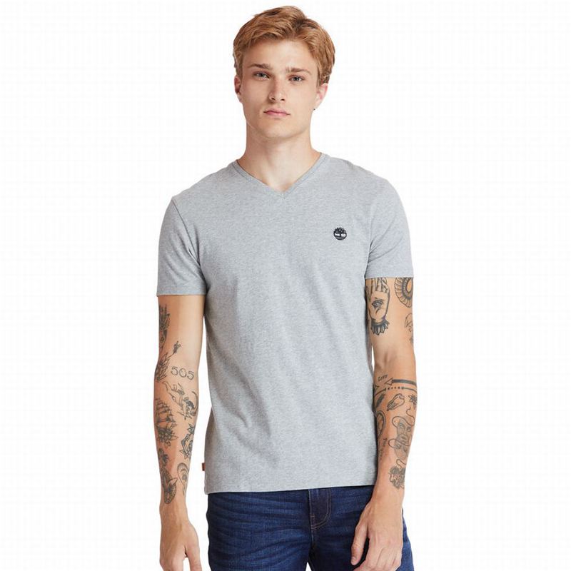 Timberland Dunstan River Majice Sive | 99345241