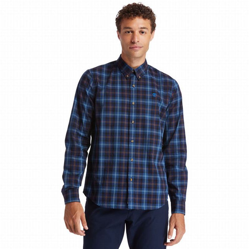 Timberland Eastham River Tartan Košulje Plave | 20453011