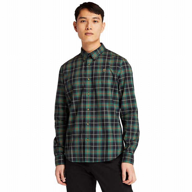 Timberland Eastham River Tartan Košulje Maslinasto Zelene | 37221631