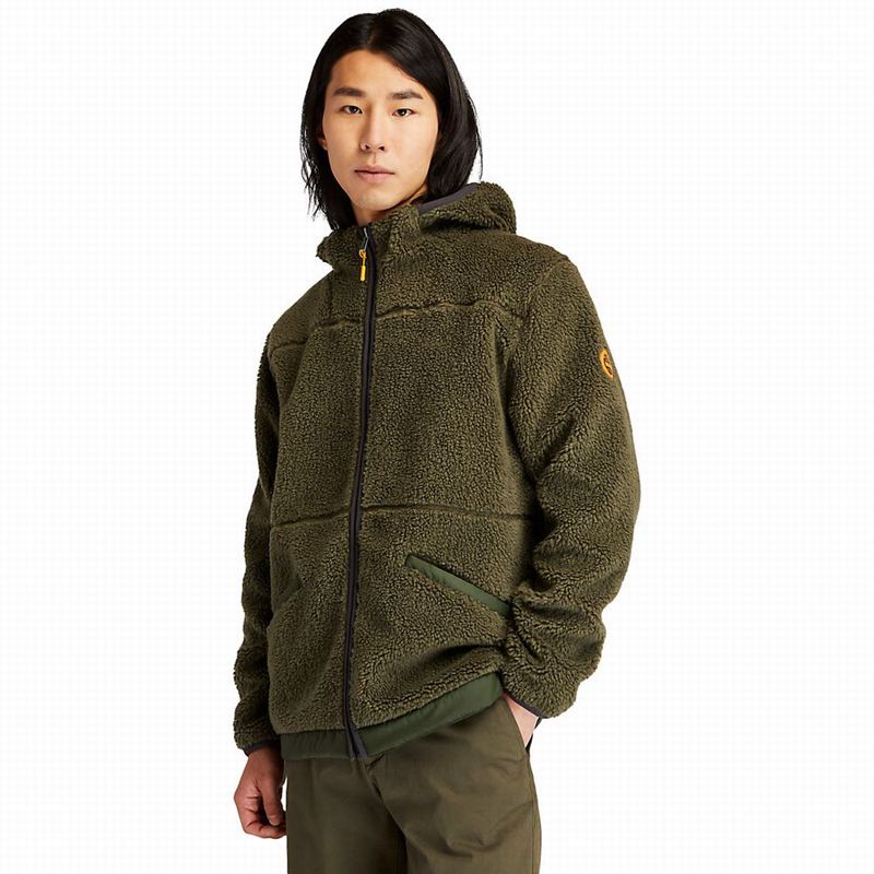Timberland Ecoriginal Reversible Flis Jakne Maslinasto Zelene | 8649189