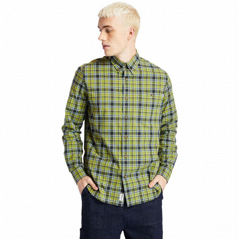 Timberland Essential Check Košulje Zelene | 1856802