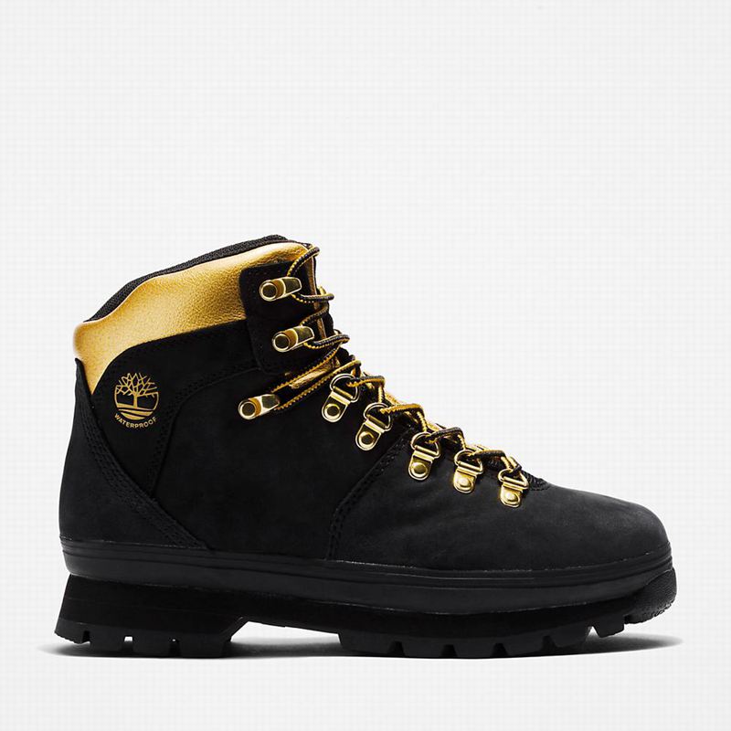 Timberland Euro Planinarske Cipele Crne | 472294