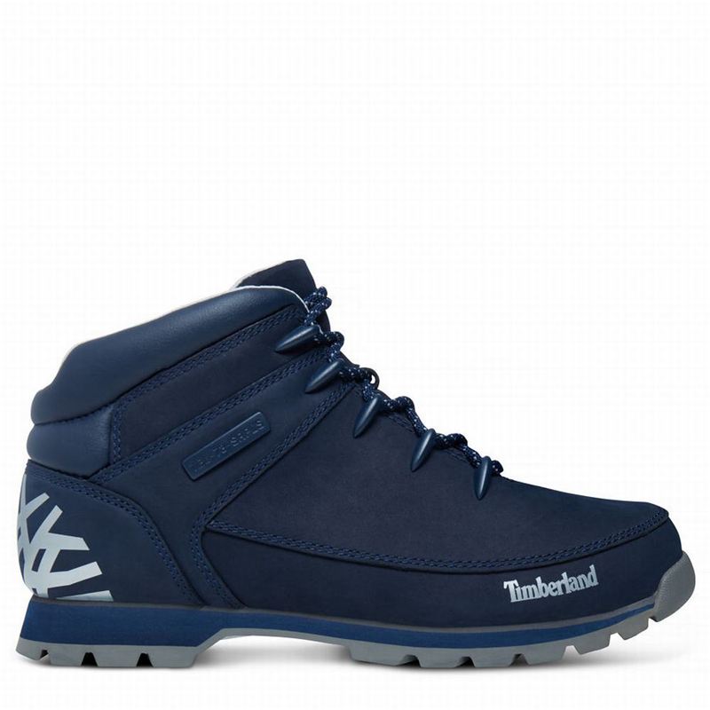 Timberland Euro Sprint Mid Planinarske Cipele Tamnoplave | 67289440