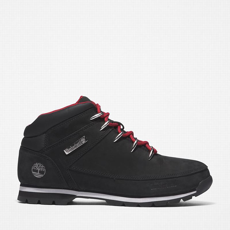Timberland Euro Sprint Planinarske Cipele Crne | 61843595