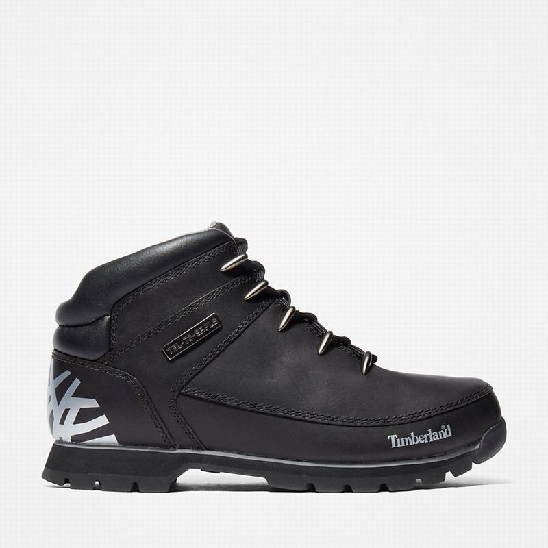 Timberland Euro Sprint Planinarske Cipele Crne | 96336201