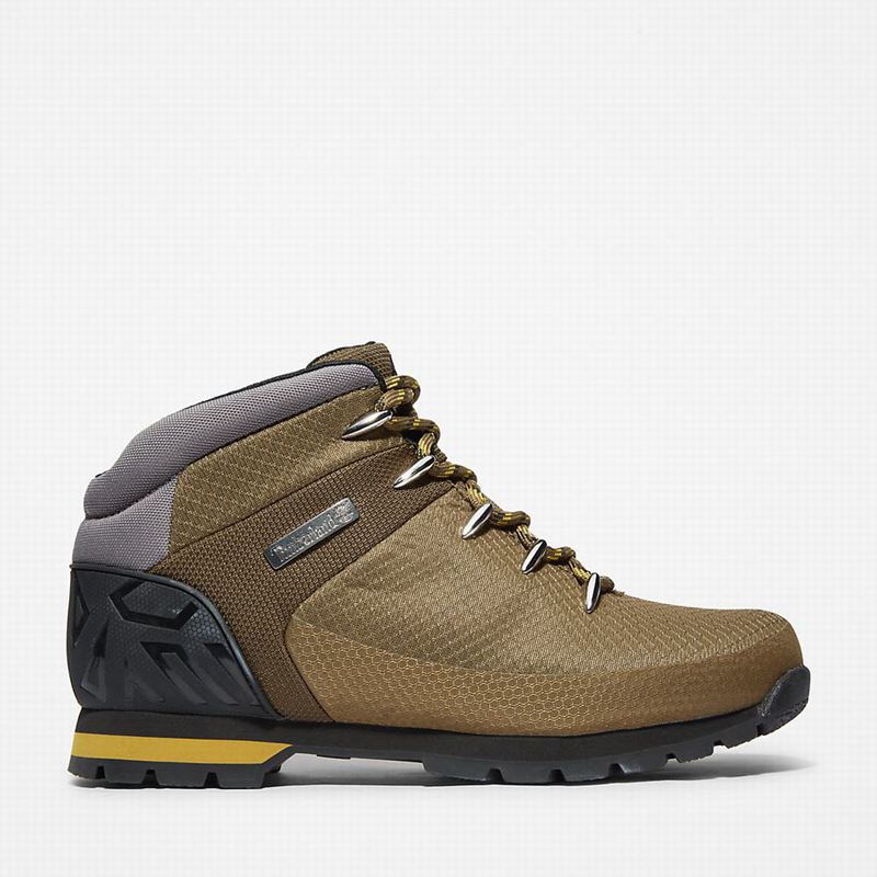 Timberland Euro Sprint Waterproof Planinarske Cipele Maslinasto Zelene | 70524266