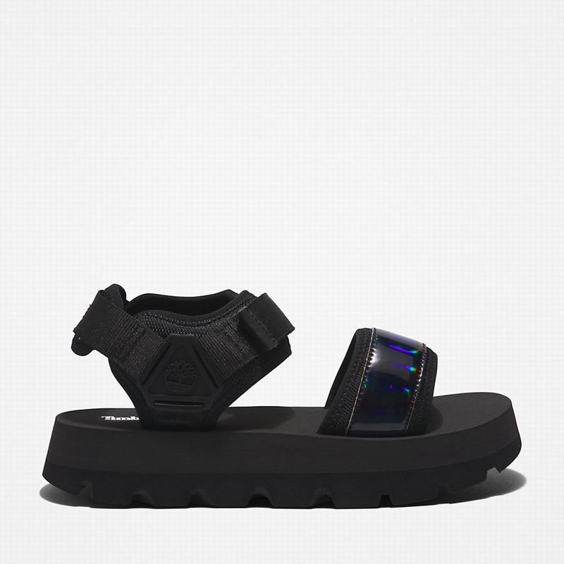 Timberland Euro Swift Ankle-Strap Sandale Crne | 49532029