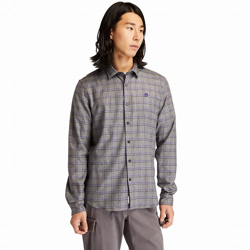 Timberland Flannel Checked Košulje Sive | 56220426