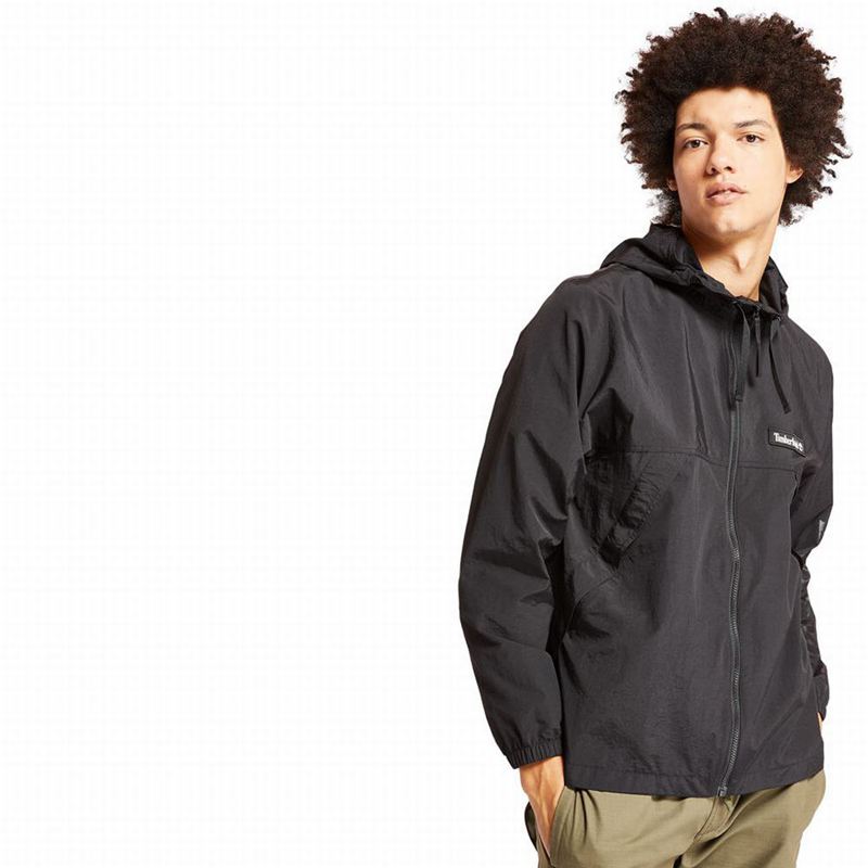 Timberland Full-Zip Vjetrovka Crne | 24273517