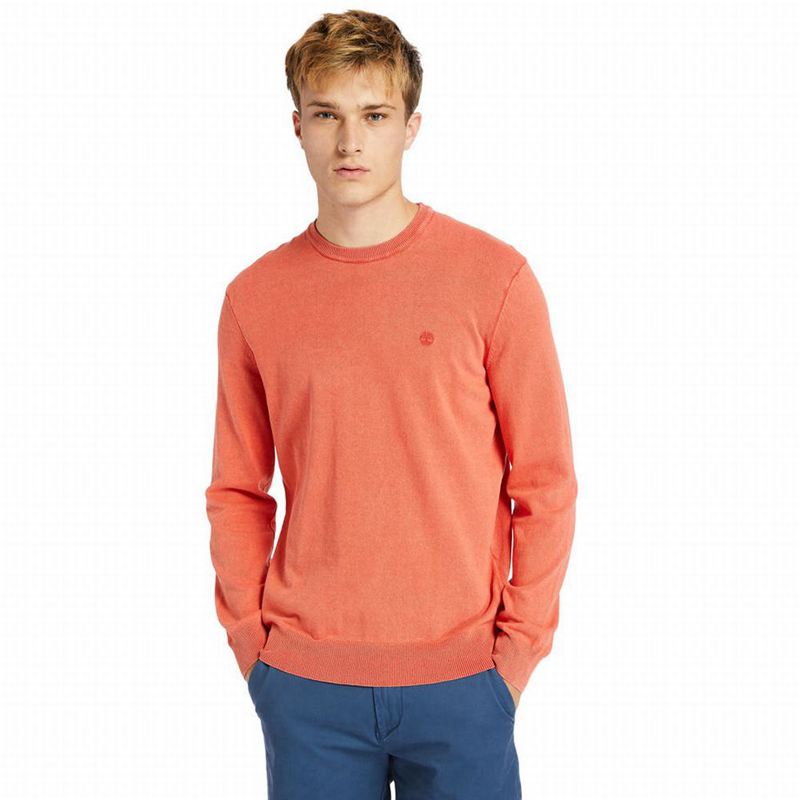 Timberland Garment-Dyed Dukserice Koraljne | 9382613