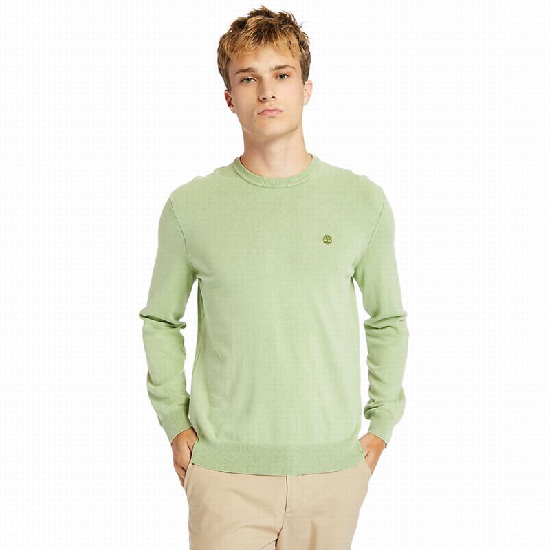 Timberland Garment-Dyed Dukserice Zelene | 68979898