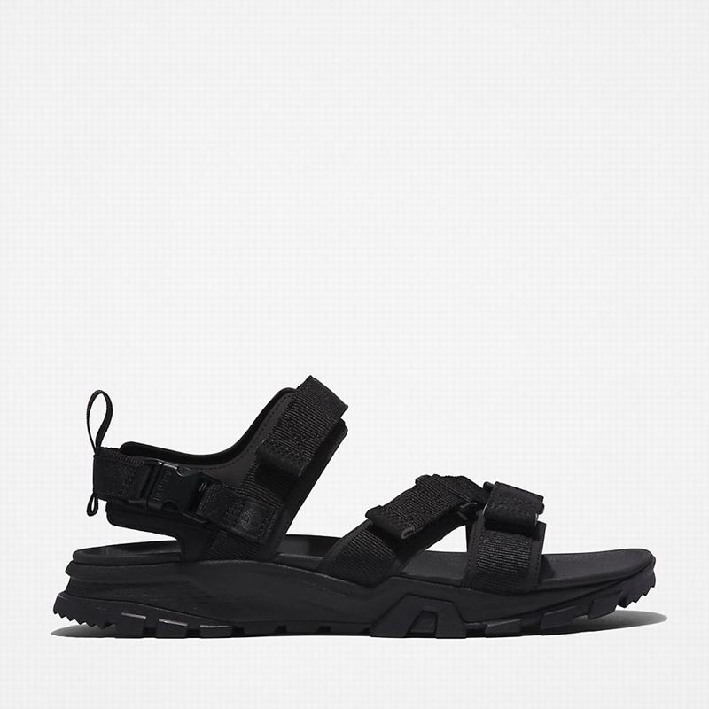 Timberland Garrison Trail Webbing-strap Sandale Crne | 78924028