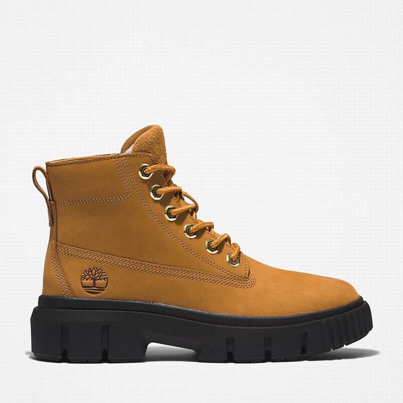Timberland Greyfield Lace-up Čizme Žute | 98651776