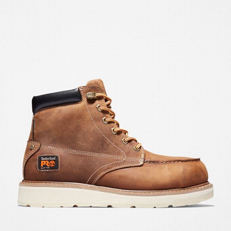 Timberland Gridworks 6" Alloy Toe Waterproof Radne Čizme Smeđe | 25798213