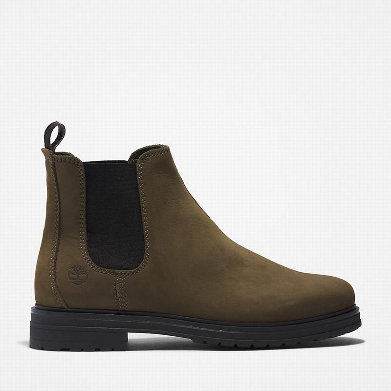 Timberland Hannover Hill Chelsea Čizme Maslinasto Zelene | 74284524