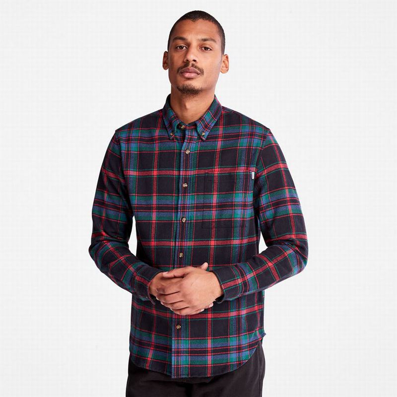 Timberland Heavy Flannel Check Košulje Crvene | 99953014