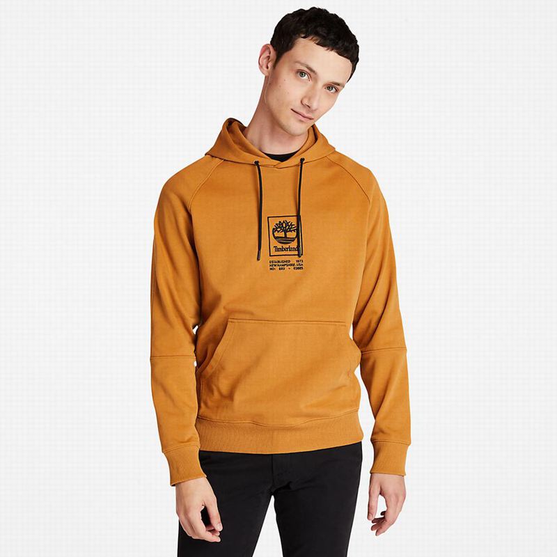 Timberland Heavyweight Logo Majica S Kapuljačom Žute | 73306897