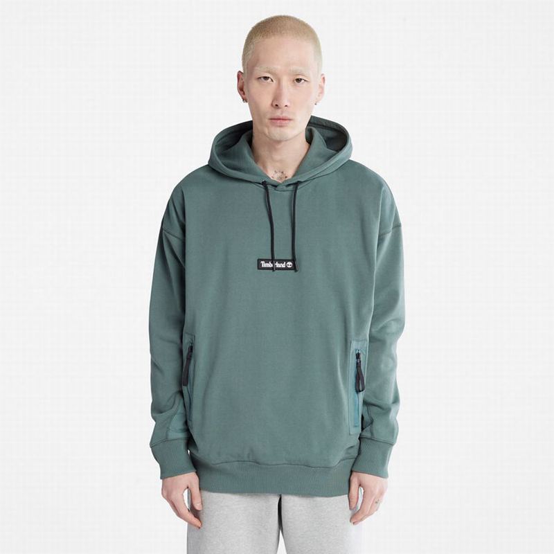 Timberland Heavyweight Majica S Kapuljačom Maslinasto Zelene | 24709212