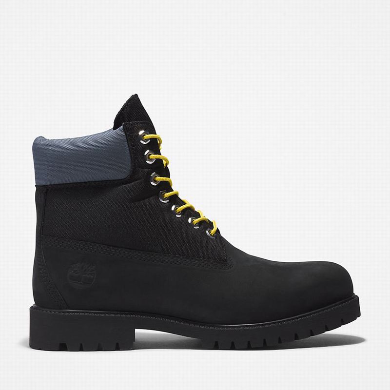 Timberland Heritage 6 Inch Čizme Crne | 25222693