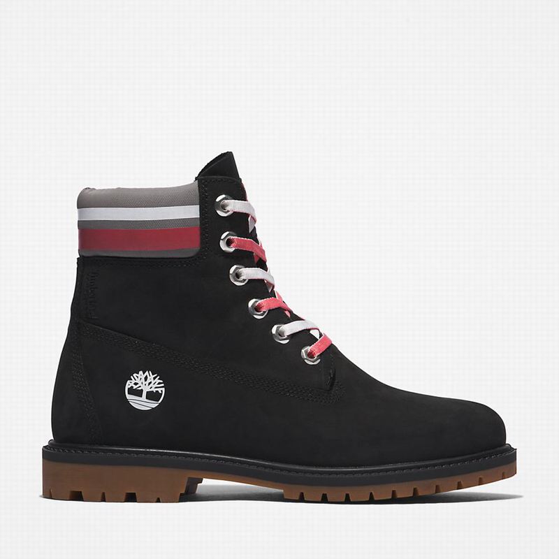 Timberland Heritage 6 Inch Čizme Crne | 62154269