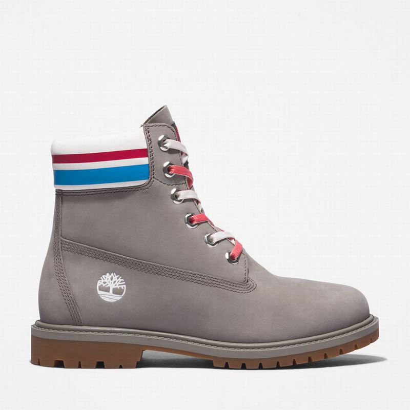 Timberland Heritage 6 Inch Čizme Sive | 83720241
