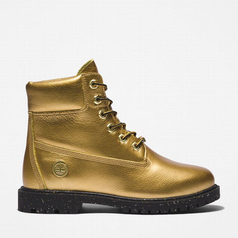 Timberland Heritage 6 Inch Čizme Zlatne | 38674780