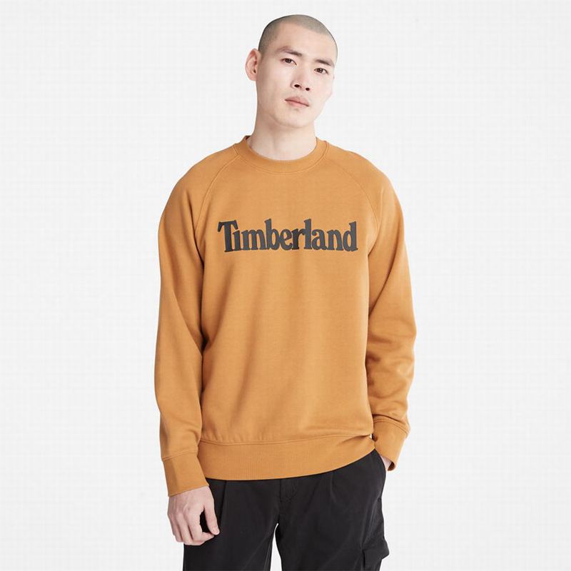 Timberland Heritage Logo Dukserice Žute | 33986069