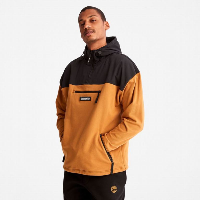 Timberland Hibrid Majica S Kapuljačom Smeđe | 54753439